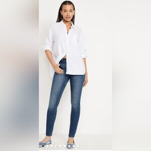 High-Waisted Wow Super-Skinny Jeans Size 14